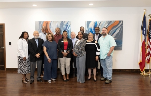 Housing Authority staff and members of the Board of Commissioners at the 2025 Board Retreat.