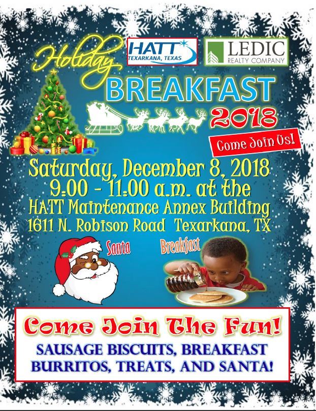 HATT Holiday Breakfast 2018 Flyer