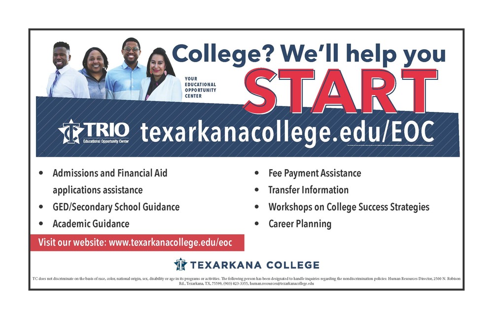 Texarkana College Ad