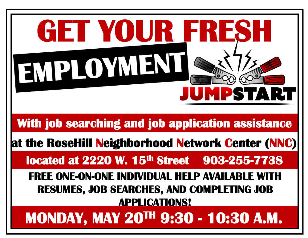 Employment Fresh Jump Start May 20 2019 flyer