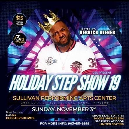 Holiday Step Show 19 Flyer