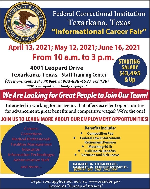 Job Fair Flyer - all info listed above