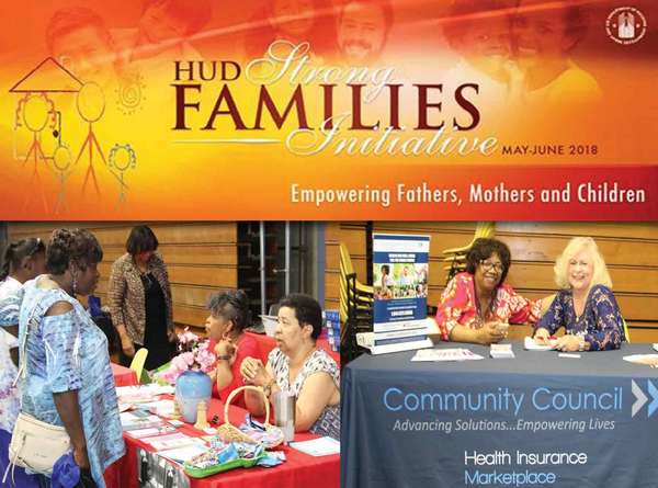 hud strong families booth 