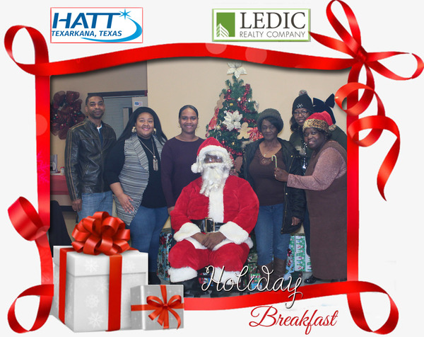 HATT Staff with Santa