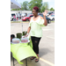 woman smiling with baked goods