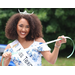 Miss Texas posing with her crown