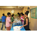 Group of people serving food