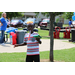 a child holding snacks