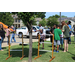 a group of individuals playing games outside