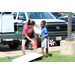 a woman having a conversation with a boy