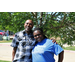 a man and a woman posing for a photo