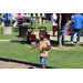 a boy playing with bubbles