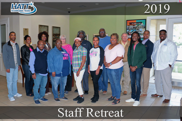 October 2019 staff retreat group photo