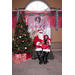 Santa with baby in his lap